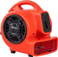 powerful mounto mini commercial air mover floor dryer fan - 1/5hp, 3 speeds, 800cfm logo