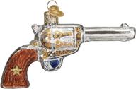 western revolver old world christmas ornaments: 🔫 gun collection glass blown ornaments for christmas tree логотип