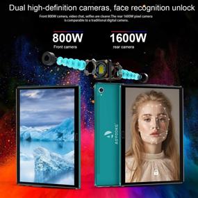 img 2 attached to 📱 Высокопроизводительный 5G WiFi 10.8-дюймовый планшет на Android с сенсорной клавиатурой - 10 ядер, 4 ГБ оперативной памяти, 64 ГБ встроенной памяти, двумя SIM-картами 4G, двойным GPS и Bluetooth 5.0.