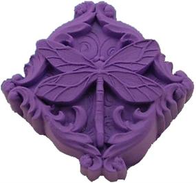 img 2 attached to 🐉 Longzang Dragonfly Art Silicone DIY Handmade Soap Mold (S002) for Crafts