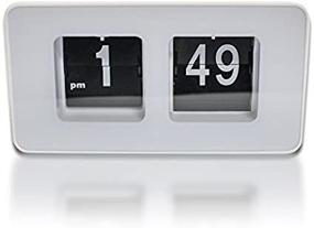 img 3 attached to 🕒 Zinnor Auto Flip Clock: Stylish Modern Simple Retro Vintage Desk Table Clock