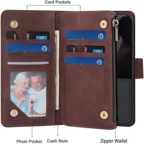 img 3 attached to RANYOK Wallet Case Compatible With IPhone 12 Pro Max (6 Cell Phones & Accessories