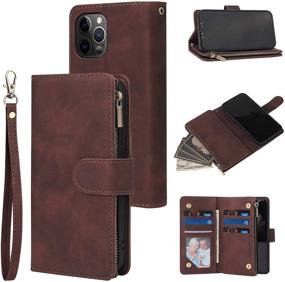 img 4 attached to RANYOK Wallet Case Compatible With IPhone 12 Pro Max (6 Cell Phones & Accessories