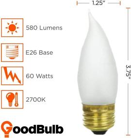img 3 attached to Dimmable Decorative Chandelier Incandescent GoodBulb Industrial Electrical