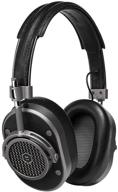 🎧 experience superior sound quality with master & dynamic mh40 over-ear headphones - noise isolating studio headphones with mic for recording logo