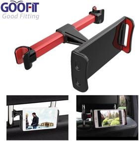 img 4 attached to GOOFIT Headrest Tablets Bracket Samsung Tablet Accessories