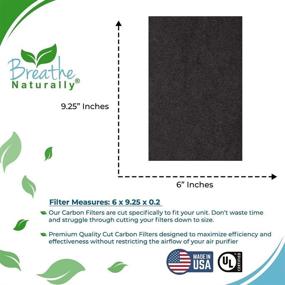 img 3 attached to Premium 4 Pack HAPF60 Replacement Carbon Filters - Enhanced Aftermarket Filter C for Maximum Efficiency