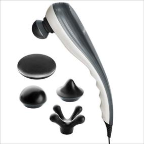 img 4 attached to Wahl Deep Tissue Percussion Therapeutic Handheld Massager – Powerful Pain Relief for Back, Sciatica, Neck, Legs, Feet, Shoulders, Muscles, Tendinitis, Arthritis - Gray Metallic