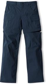 img 4 attached to Квикаррэй Adventure Convertible Stretch Trousers — одежда для девочек в стиле брюк и капри