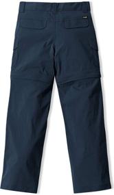 img 1 attached to CQR Adventure Convertible Stretch Trousers Girls' Clothing in Pants & Capris