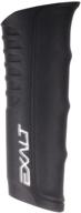 🔒 protective black grip skin & regulator cover for exalt paintball shocker rsx logo