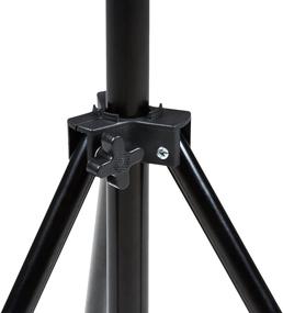 img 1 attached to 📸 Pack of 2 Amazon Basics Aluminum Light Photography Tripod Stands with Case - 2.8 to 6.7 Feet, Black: High-Quality & Portable