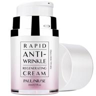 💧 rapid anti-wrinkle regenerating cream: hyaluronic acid-powered wrinkle remover for a youthful face - day and night moisturizer for forehead, cheeks, and crow's feet (30ml / 1 fl oz) logo