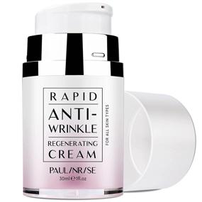 img 4 attached to 💧 Rapid Anti-Wrinkle Regenerating Cream: Hyaluronic Acid-Powered Wrinkle Remover for a Youthful Face - Day and Night Moisturizer for Forehead, Cheeks, and Crow's Feet (30ML / 1 FL OZ)