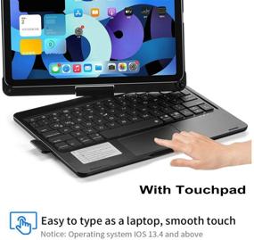 img 2 attached to Rotating Keyboard Case With Touchpad For IPad Pro 11 2021 3Rd Generation Tablet Accessories