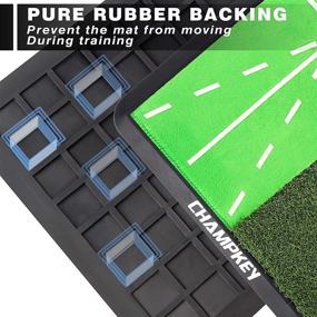 img 1 attached to CHAMPKEY Dual Turf Hitting Synthetic Training