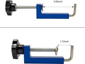 img 2 attached to 🔧 Woodworking G Clip Fast Fixed Clamp - Adjustable Fixture for Woodworking Benches (2Pcs)