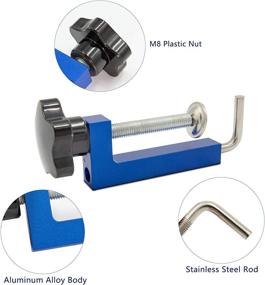 img 3 attached to 🔧 Woodworking G Clip Fast Fixed Clamp - Adjustable Fixture for Woodworking Benches (2Pcs)