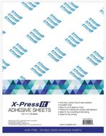 🔖 copic adhesive sheet 8.5x11 inches (25 sheets) - versatile crafting solution logo