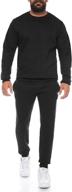 coofandy active basic jogger sweatshirt men's clothing in active logo