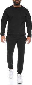 img 4 attached to COOFANDY Active Basic Jogger Sweatshirt Men's Clothing in Active