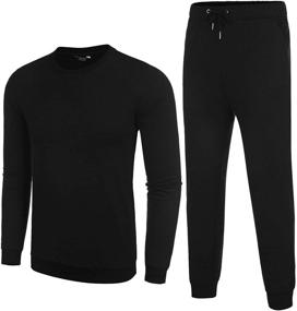 img 1 attached to COOFANDY Active Basic Jogger Sweatshirt Men's Clothing in Active