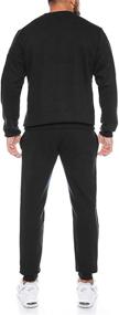 img 2 attached to COOFANDY Active Basic Jogger Sweatshirt Men's Clothing in Active