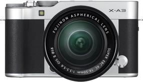 img 4 attached to 📷 Fujifilm X-A3 Mirrorless Camera XC16-50mm F3.5-5.6 II Lens Kit - Silver: Professional Photography at Your Fingertips