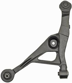 img 1 attached to 🔧 Dorman 520-302 Black Control Arm Assembly for Chrysler/Dodge/Plymouth Models: Front Right Lower Suspension with Ball Joint