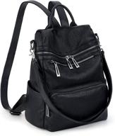 👜 stylish and versatile uto women's convertible backpack rucksack for fashionable shoulder bag, handbag, and wallets logo