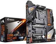 💻 gigabyte z390 aorus pro wi-fi motherboard - intel lga1151, z390, atx, 2xm.2 thermal guard, ac wi-fi, rgb fusion logo