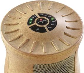 img 1 attached to 🔥 Lasko 6405 Space Heater: Designer Oscillating Gold Edition - A Stylish Heating Solution