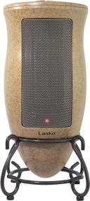 img 3 attached to 🔥 Lasko 6405 Space Heater: Designer Oscillating Gold Edition - A Stylish Heating Solution