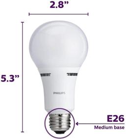 img 3 attached to Industrial Electrical Lighting Components - Philips LED 3 Way Frosted Light