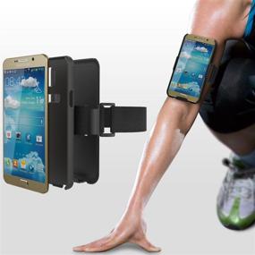 img 3 attached to 📱 Emmabin Armband: Lightweight and Fully Adjustable Samsung Galaxy Note 5 Accessory