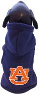 ncaa auburn tigers polar fleece hooded dog jacket - keep your furry fan warm in style! логотип