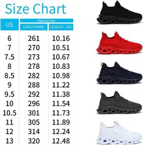 img 3 attached to UUBARIS Running Fashion Athletic Sneaker Sports & Fitness for Running
