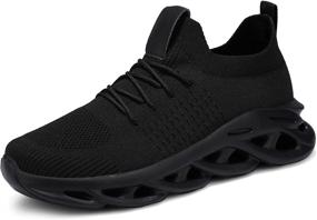 img 4 attached to UUBARIS Running Fashion Athletic Sneaker Sports & Fitness for Running