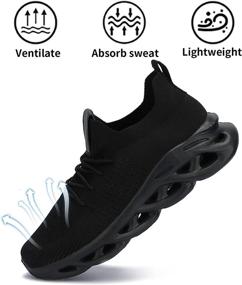img 2 attached to UUBARIS Running Fashion Athletic Sneaker Sports & Fitness for Running