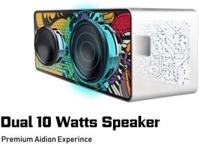img 1 attached to 🔊 Ykall Portable Bluetooth Speaker with Long Battery Life, TWS Feature, and 15M Bluetooth Range
