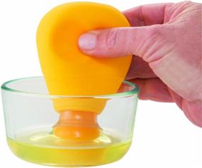 img 2 attached to Silicone Egg Separator by Tovolo for Effortless Yolk Removal