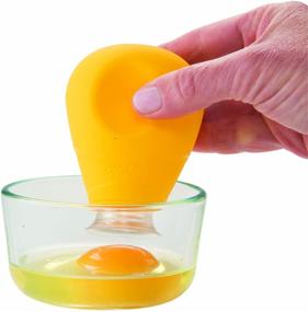 img 1 attached to Silicone Egg Separator by Tovolo for Effortless Yolk Removal