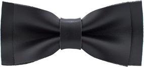 img 4 attached to 🎀 Настоящий кожаный галстук-бабочка от Bow Tie House