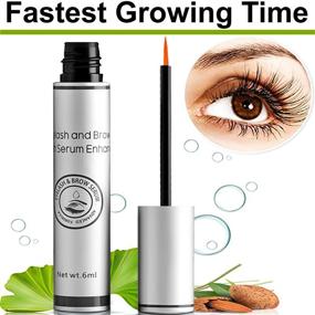 img 3 attached to Enhance Your Natural Beauty with Our Natural Eyelash & Brow Growth Serum Booster: Longer, Thicker, Healthier Eyelashes & Eyebrows!