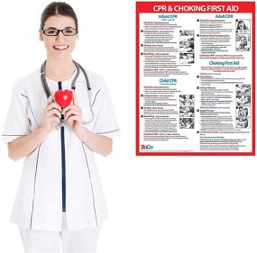 img 1 attached to 🏥 CPR First Aid Choking Instructions Poster