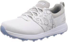 img 4 attached to 👟 Skechers Women's Eagle Spikeless Floral Shoes: Effortless Style and Comfort