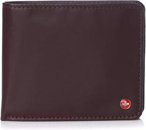 img 4 attached to Optimized Alpine Swiss Leather Wallets, Card Cases & Money Organizers with Increased Capacity