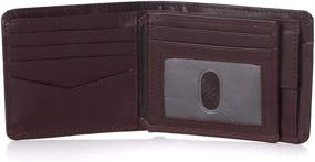 img 2 attached to Optimized Alpine Swiss Leather Wallets, Card Cases & Money Organizers with Increased Capacity