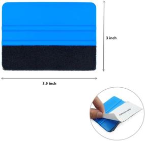 img 3 attached to CARTINTS Car Wrap Vinyl Kit Window Tinting Tools Include Magnetic Edge Trimmer