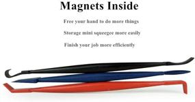 img 2 attached to CARTINTS Car Wrap Vinyl Kit Window Tinting Tools Include Magnetic Edge Trimmer